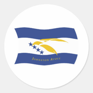 Johnston Atoll Flag Sticker