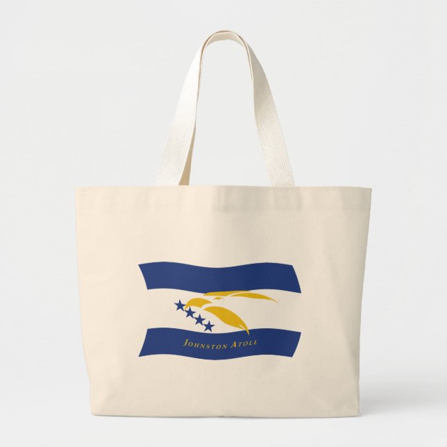 Johnston Atoll Flag Tote Bag (Front)