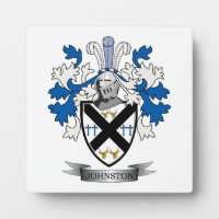 Johnston Family Crest Coat of Arms