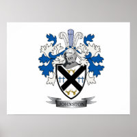 Johnston Family Crest Coat of Arms