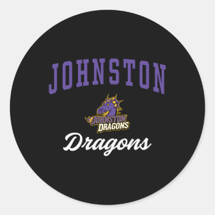 Johnston High School Dragons C3 Classic Round Sticker
