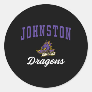 Johnston High School Dragons C3 Classic Round Sticker