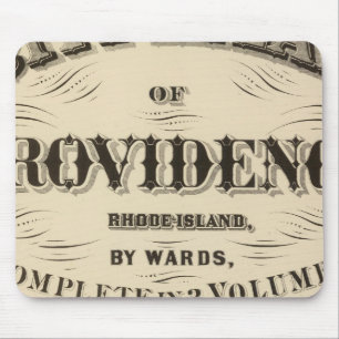 Johnston Rhode Island Very early Hopkins city Mouse Pad