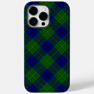 Johnstone tartan blue green plaid Case-Mate iPhone 14 pro max case