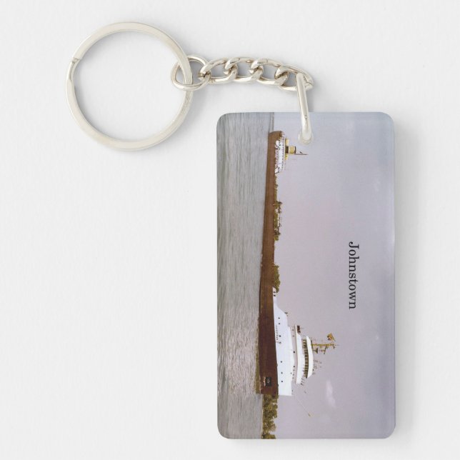 Johnstown rectangle key chain (Front)