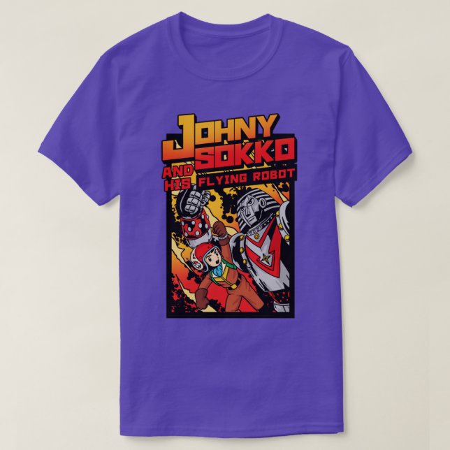 johny sokko and his flying robot T-Shirt (Design Front)