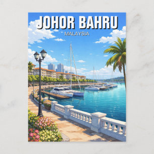 Johor Bahru Puteri Harbour Malaysia Postcard