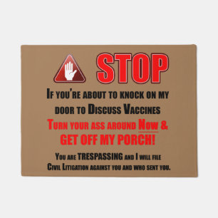 JoHoVaxx Witnesses Doormat