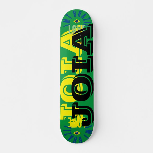 JOIA  BRAZIL 7 3/4" Skateboard Deck (Front)