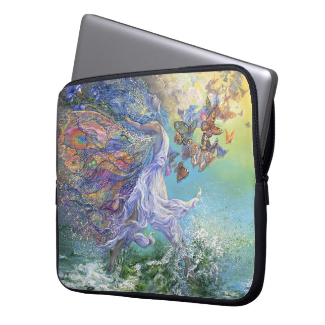 Joie de Vivre Laptop Case (Front Left)