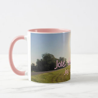 Joie de vivre Pink  Mug