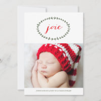Joie Pure Carte de Noël