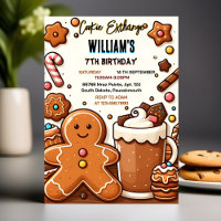 Join cute food Kids Cookie Exchange 7th Birthday