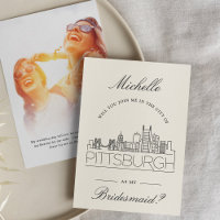 Join Me in Pittsburgh | Bridal Party Request