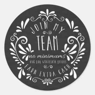 Join My Team Stickers - Marketing Stickers