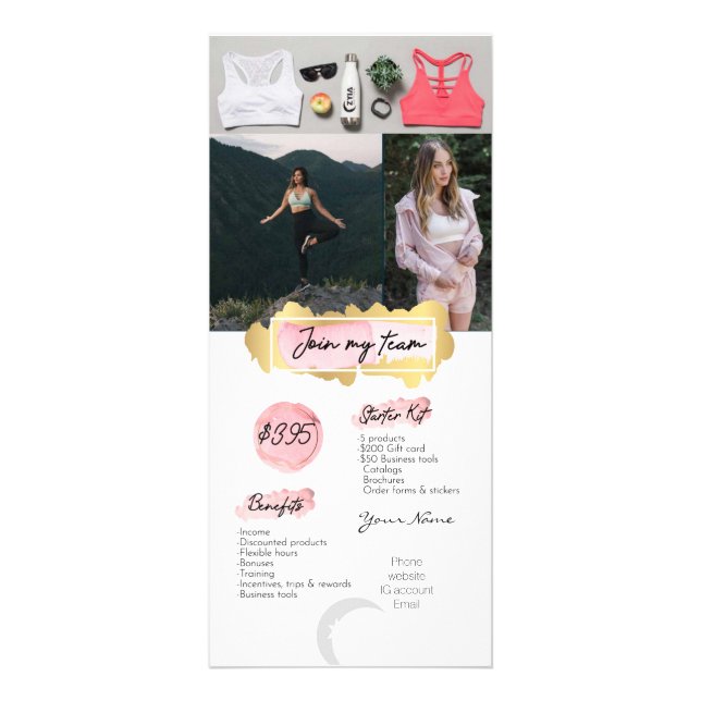 Join my Team Zyia Card (Front)