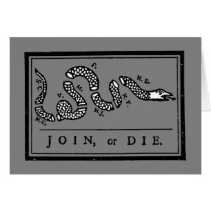Join Or Die Cartoon, 1754