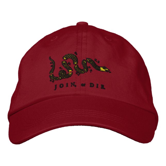 Join or Die Embroidered Hat (Front)