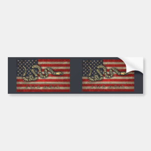 Join, Or Die -Flag Bumper Sticker