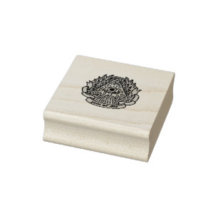 Join or Die Illuminati Hipster Esoteric Rubber Stamp