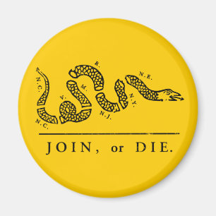 Join or Die - Libertarian Magnet