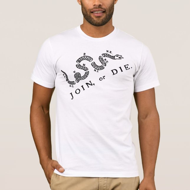 join or die T-Shirt (Front)