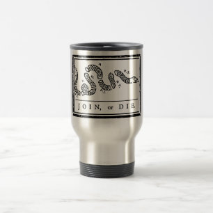 Join or Die Travel Mug