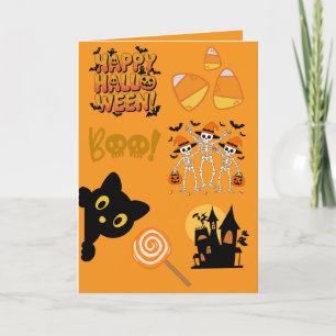 Join our costume party personalise card