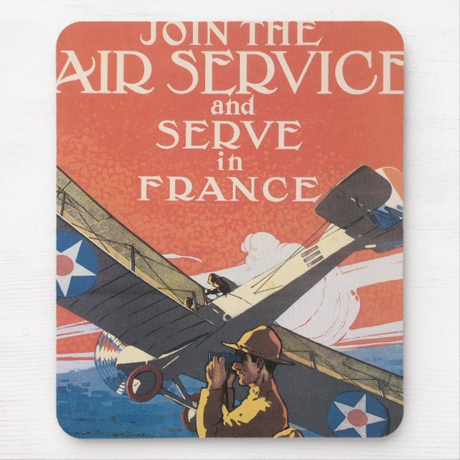 Join the Air Service Mouse Pad (Front)