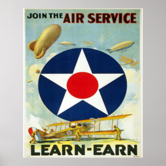 Join the Air Service Poster
