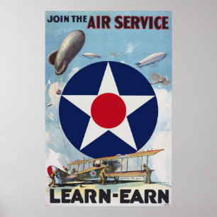 Join the Air Service Poster