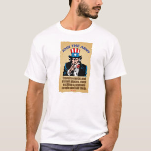 Join the Army - Uncle Sam T-Shirt