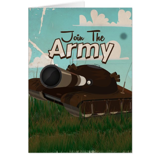 Join the Army Vintage Poster (Front)