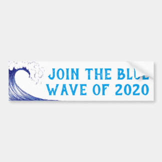 Join the BLUE WAVE of 2020 Bumper Sticker