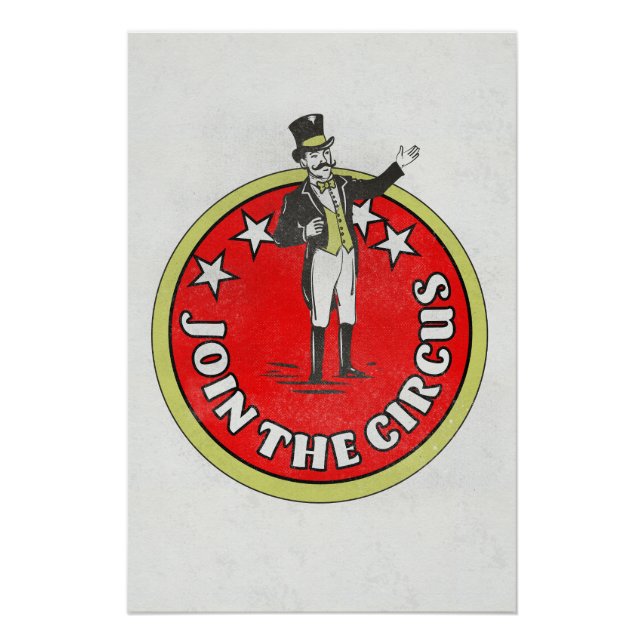 Join The Circus  Poster (Front)