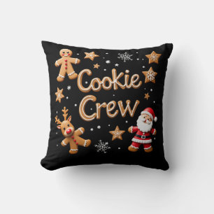 Join the Cookie Crew Your Ultimate Christmas Cushion