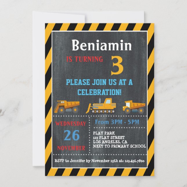 JOIN THE CREW FOR LOADS OF FUN BIRTHDAY PARTY INVITATION (Front)