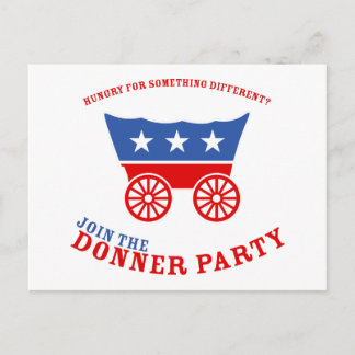 Join the Donner Party Postcard