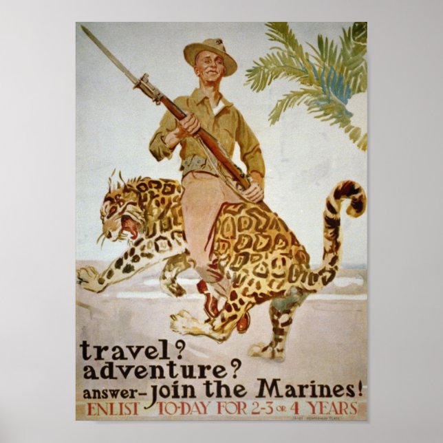 Join the Marines Poster (Front)