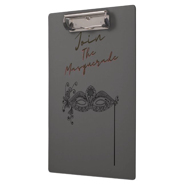 Join The Masquerade Clipboard (Left)