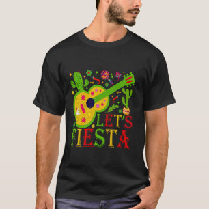 Join the Mexican Fiesta Cinco De Mayo Colourful Gu T-Shirt