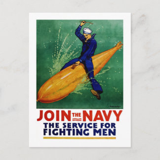 Join the Navy Postcard
