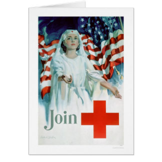 Join the Red Cross - American Flag (US00310)