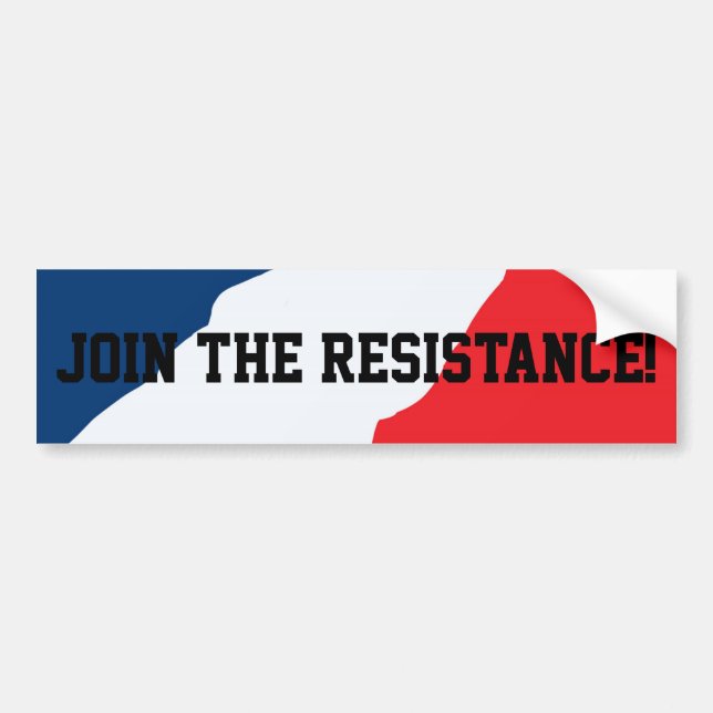 Join the Resistance Bumper StickerJoi Bumper Sticker (Front)