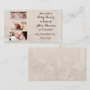 Join us for a Baby Shower in honour Enclosure Card