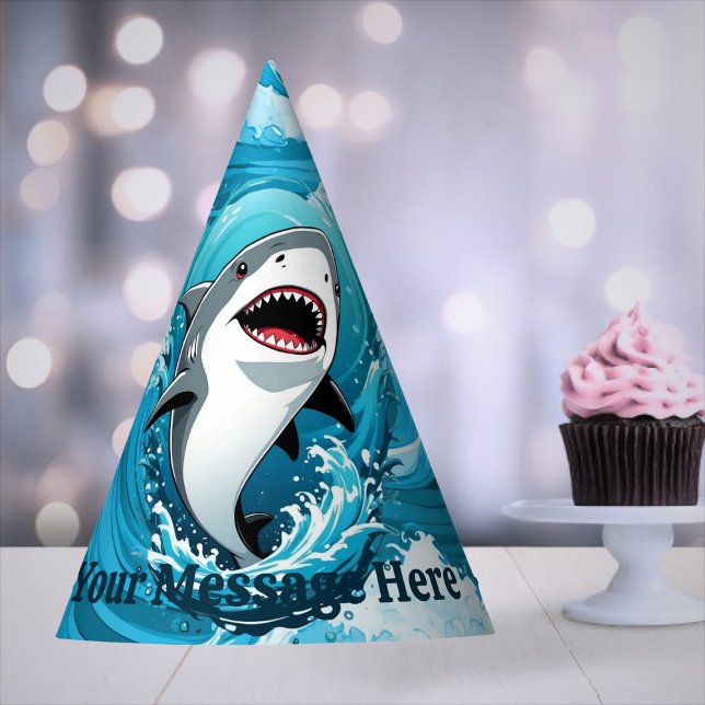 Join Us For a Bite Shark Party Hat (Creator Uploaded)
