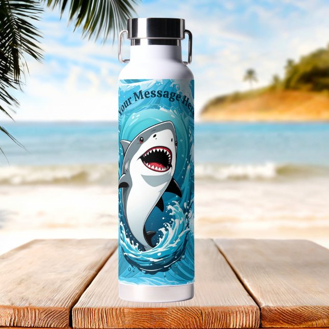 Join Us For a Bite Shark Water Bottle (Creator Uploaded)