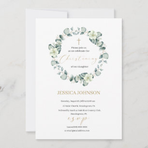 Join us for a christening  invitation