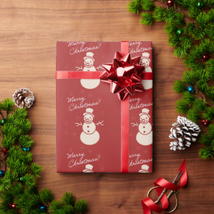 "Join Us for a Holly Jolly Christmas Party!" Wrapping Paper