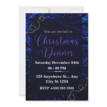 Join Us for a Magical Christmas Dinner invitation!